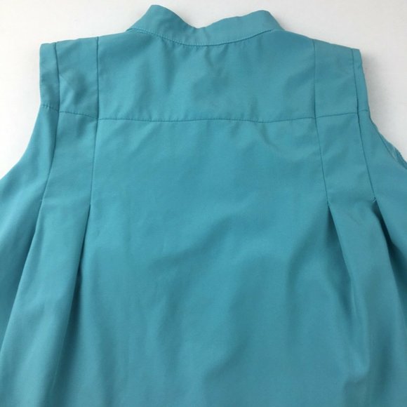 ASDS Women's Button Down Blouse Sleeveless Top S - Picture 6 of 8